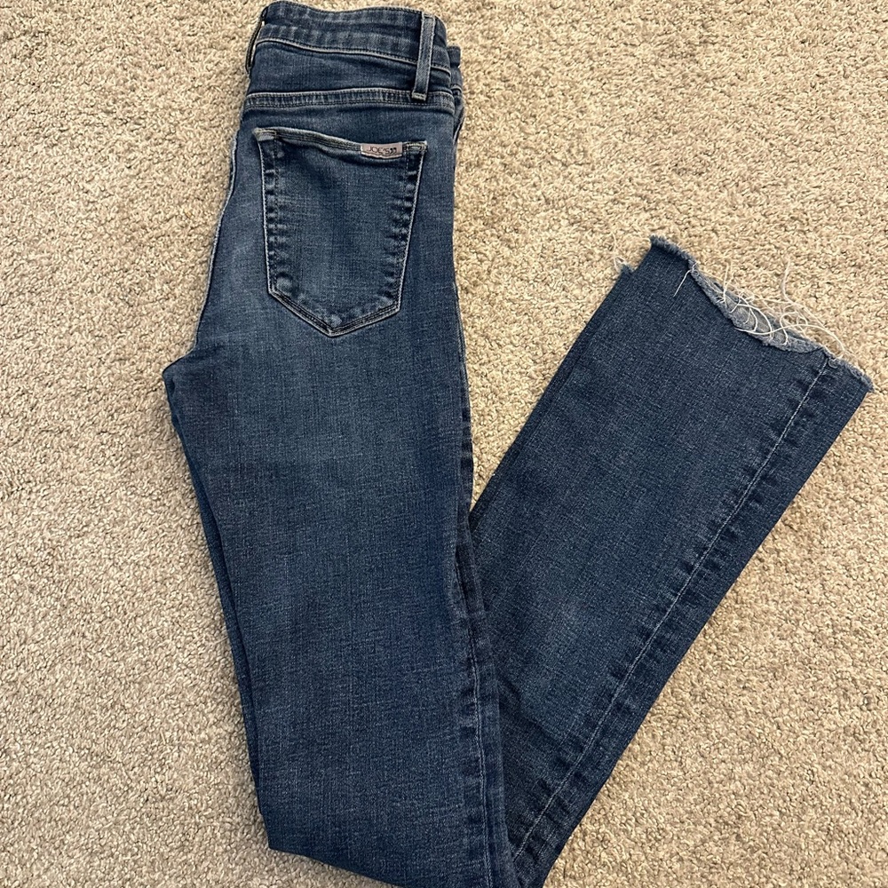 Joe's Jeans Dark Blue Ankle Cropped Denim